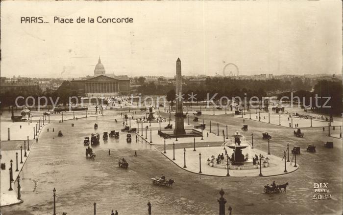 Foto DIX Paris Nr. 5033 Paris Place de la Concorde