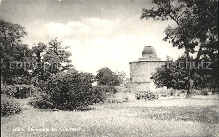 Sternwarte Urania Observatorium Erfurt Kulturpark