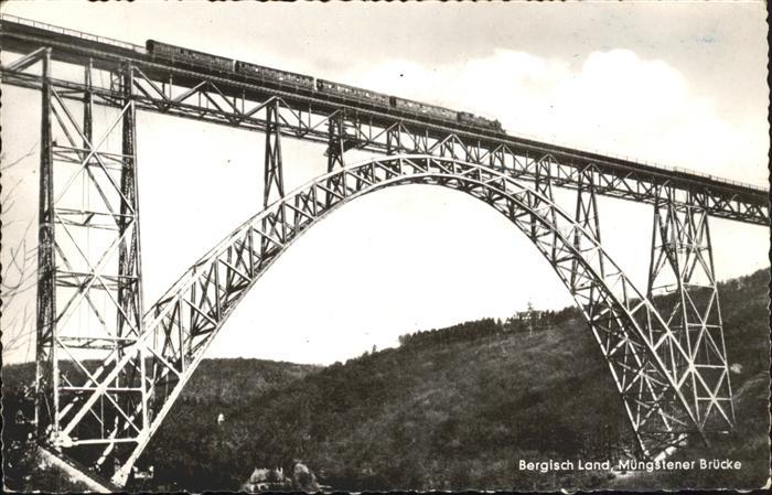 Bruecken Bauwerke Müngster Brücke Bergisch Land Eisenbahn