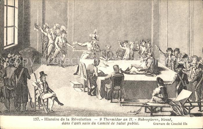 Politik Geschichte Revolution 9 Thermidor an II. Robespier