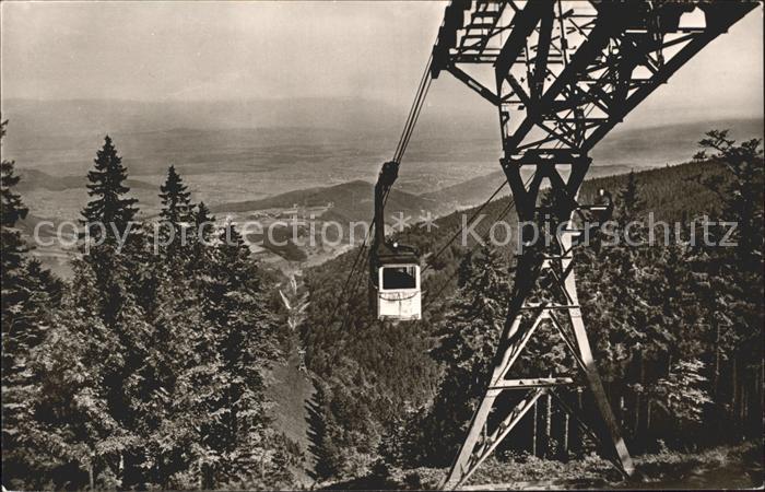 Seilbahn Schauinsland Freiburg in Breisgau