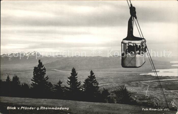 Seilbahn Pfänder Rheinmündung Foto-Risch-Lau-Nr.