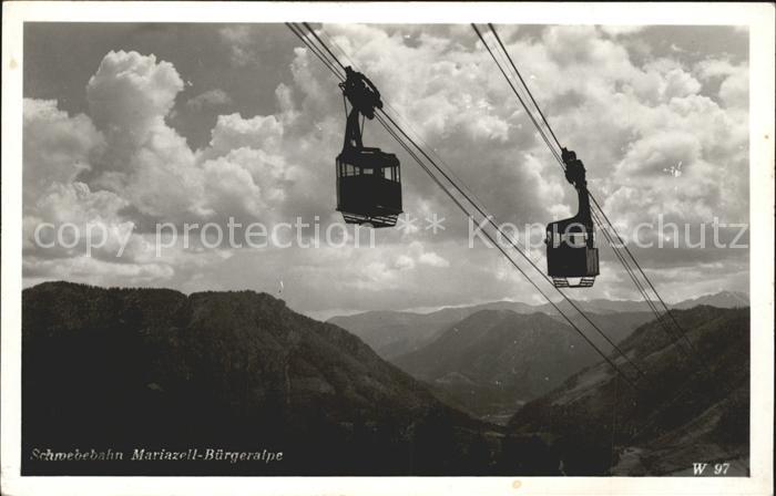 Seilbahn Mariazell-Buergeralpe