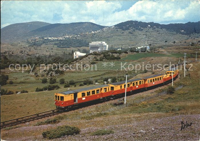 Eisenbahn Petit Train Sang et Or Villefranche Latour-de-Carol