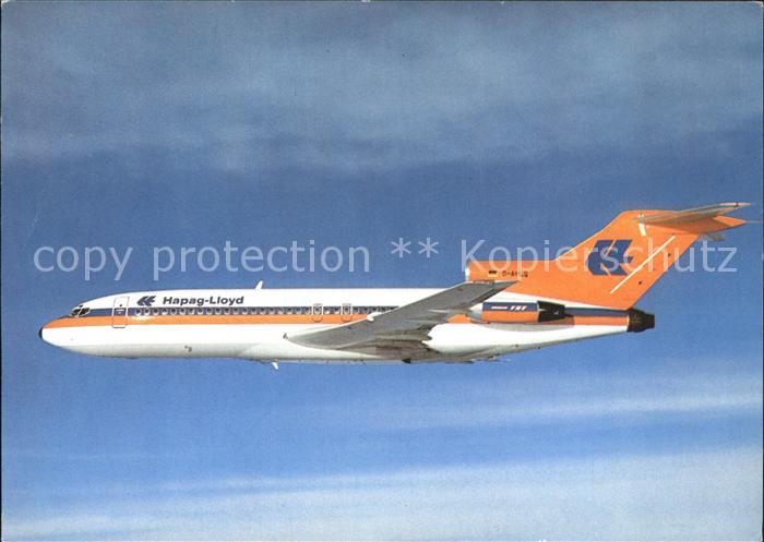 Flugzeuge Zivil Hapag-Lloyd Boeing-Jet 727