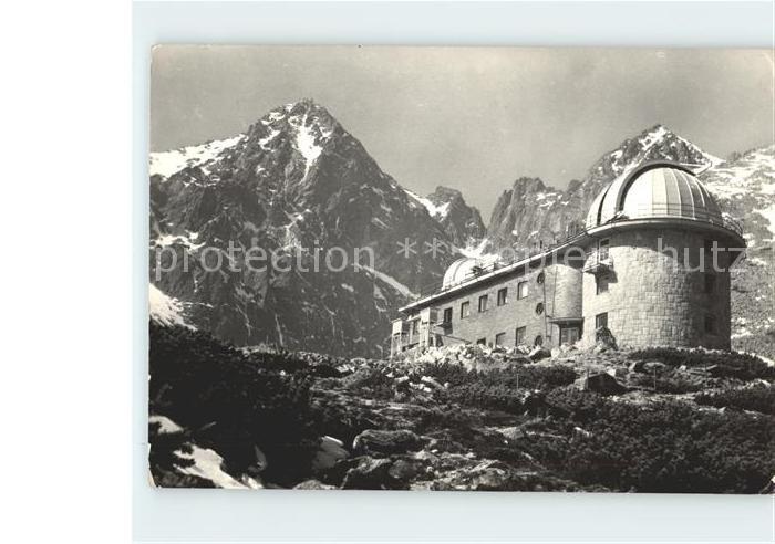 Observatorium Sternwarte Urania Vysoke Tatry Astronomicky SAV Skalnatej