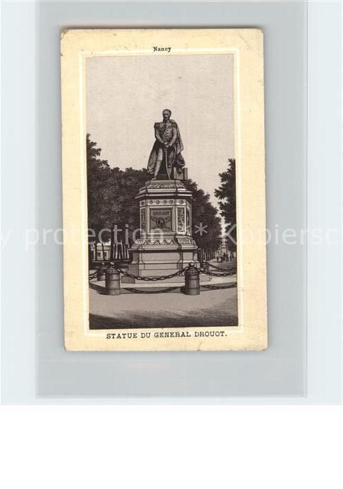Denkmal Statue General Drouot Nancy Table d Hote