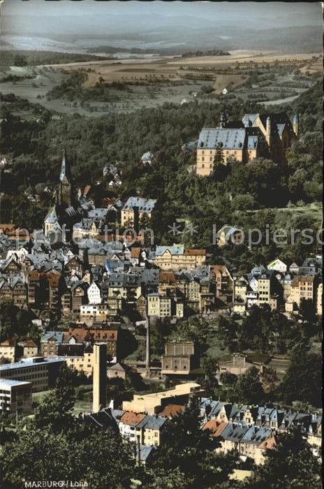 Marburg Lahn Teilansicht