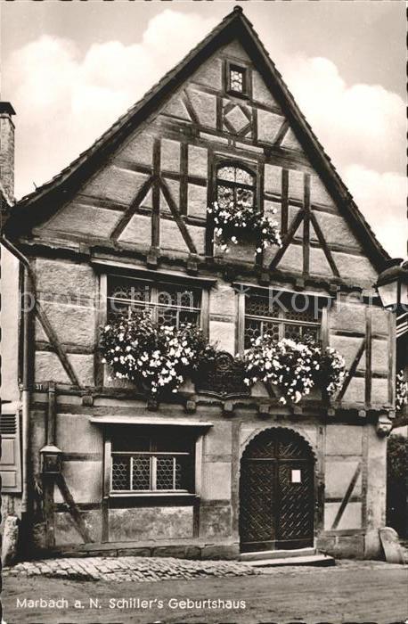 Marbach Neckar Schillers Geburtshaus