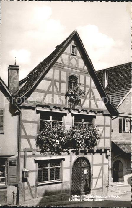 Marbach Neckar Schillers Geburtshaus