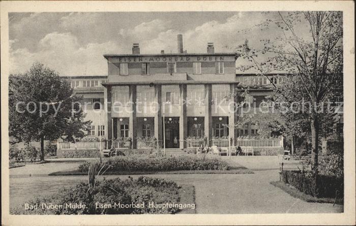 Bad Dueben Eisen Moorbad Haupteingang