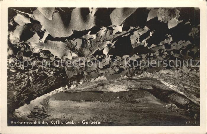 Kyffhaeuser Barbarossahoehle Gerberei