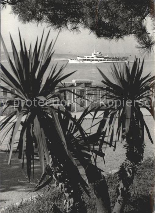Crikvenica Kroatien Kueste Ausflugsschiff
