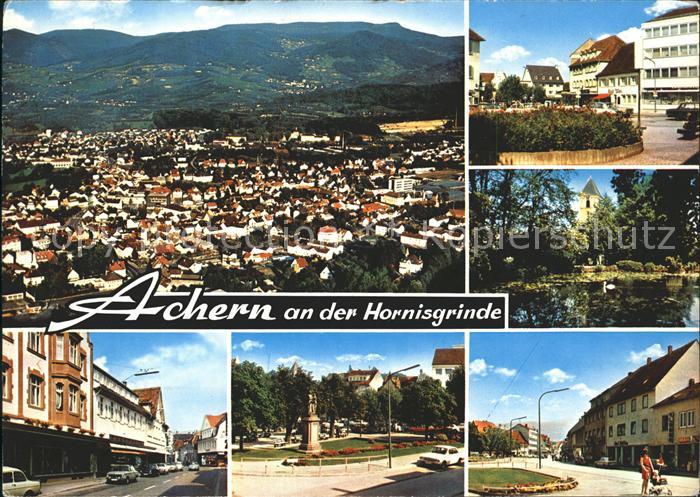 Achern Baden Panorama Hornisgrinde Stadtansichten