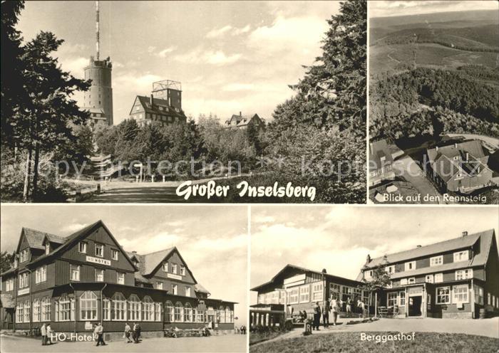 Inselsberg Schmalkalden Rennsteig HO Hotel Berggasthof