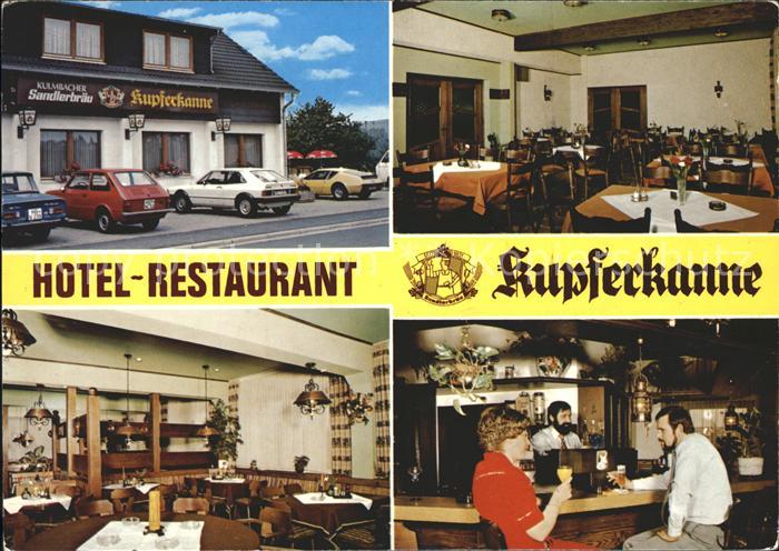 Niederaula Hotel Restaurant Kupferkanne Gastraum Bar