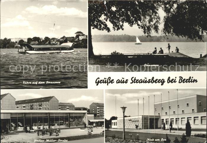 Straussberg Thueringen Straussee Faehre Phillipp Mueller Strasse Klub am See