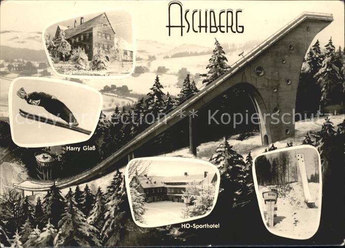 Klingenthal Vogtland Gr Aschberg Schanze Harry Glass HO Sporthotel