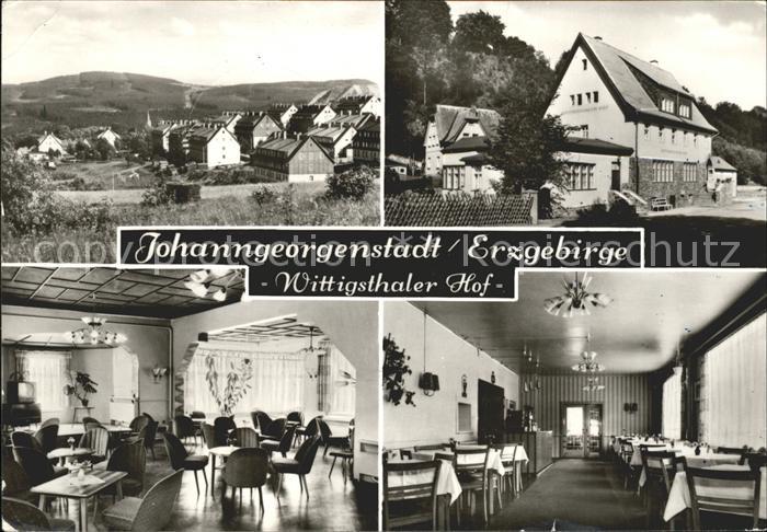 Johanngeorgenstadt Ortsansicht Wittigsthaler Hof Gastraeume