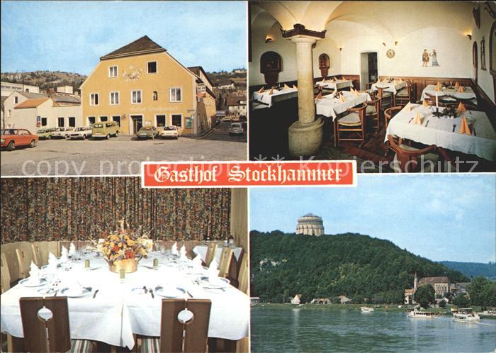 Kelheim Gasthof Stockhammer mit Ratskeller See
