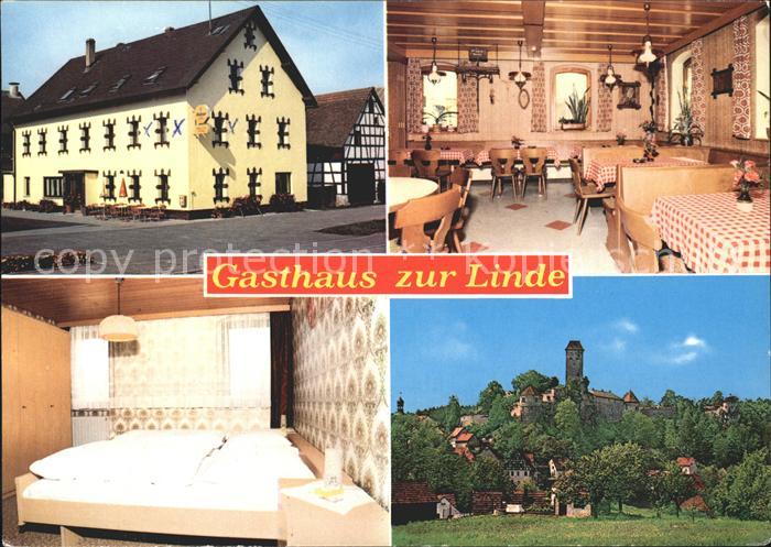 Neuhaus Pegnitz Gasthaus zur Linde Gastraum Zimmer Burg