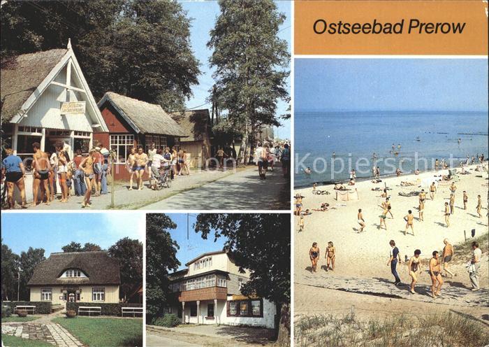 Prerow Ostseebad Strandweg Rat der Gemeinde Gaststaette Strand