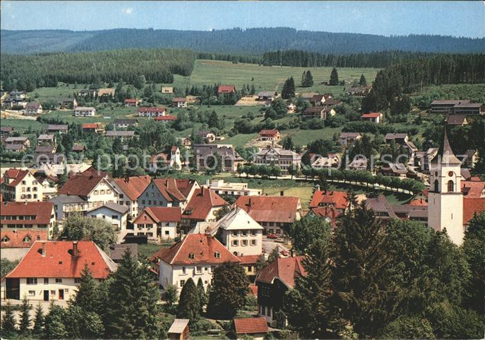 Lenzkirch Hochschwarzwald BW Blick vom Stoeckleberg