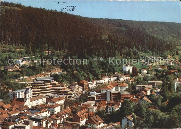 Wildbad Schwarzwald Neues Eberhardsbad mit Olgastrasse