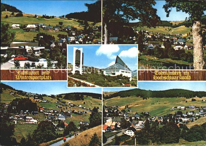 Todtnauberg Schwarzwald BW Ortsansichten Kirche