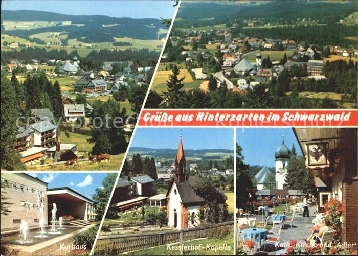 Hinterzarten Breisgau-Hochschwarzwald BW Panorama Kurhaus Kesslerhof Kapelle Kat