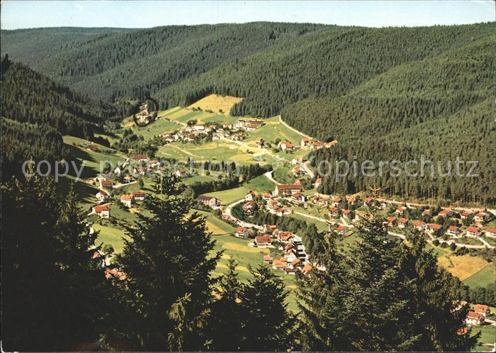 Baiersbronn Schwarzwald Totalansicht