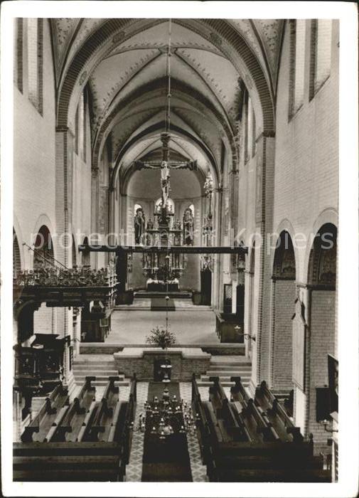 Ratzeburg Schleswig-Holstein Dom Mittelschiff