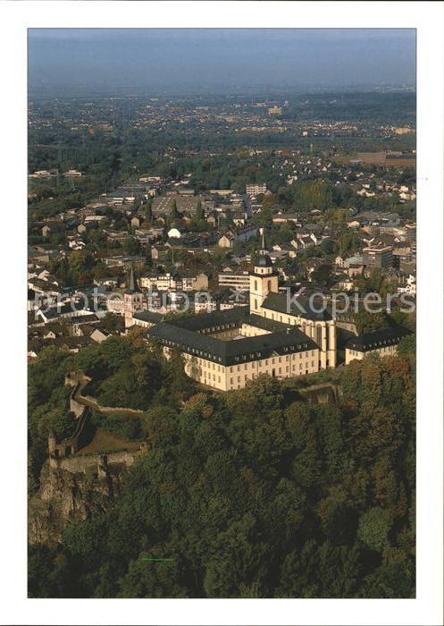 Siegburg Benediktinerkloster Michaelsberg Fliegeraufnahme