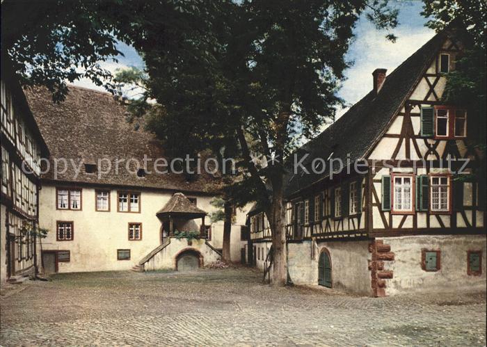 Michelstadt Kellereihof aus der Zeit Karls des Grossen