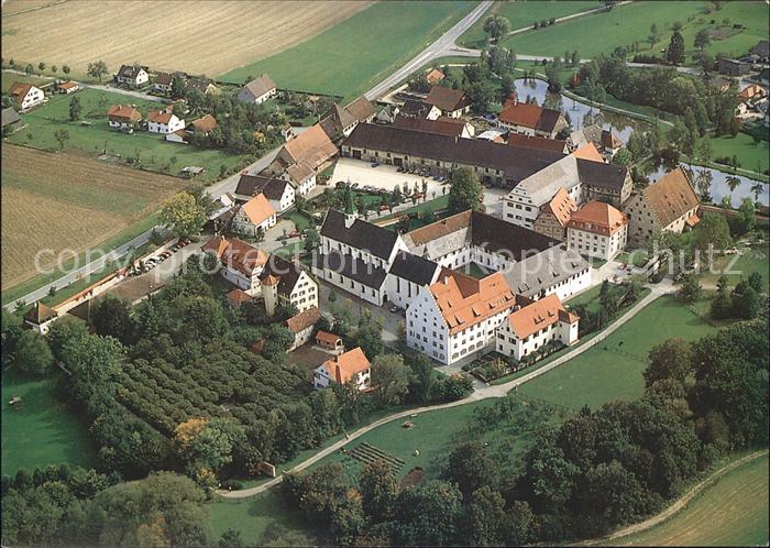 Heiligkreuztal Ehem. Zisterzienserkloster Fliegeraufnahme