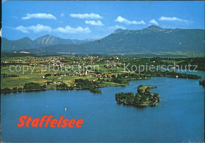 Staffelsee mit Seehausen Murnau und Ohlstadt
