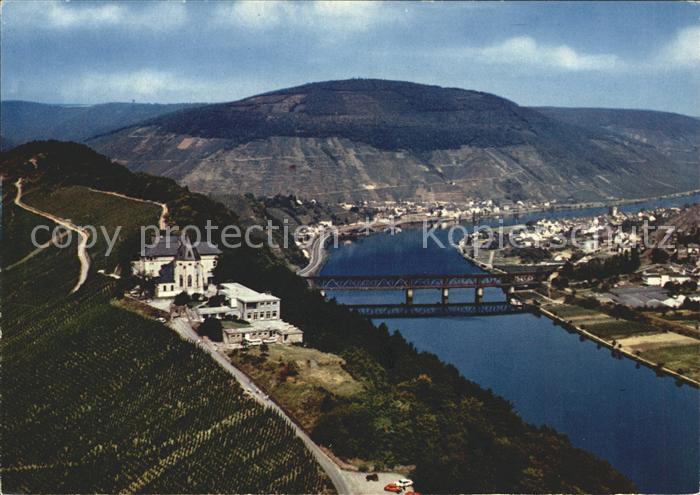 Marienburg Mosel Berghotel und Jugendschulungsheim Fliegeraufnahme