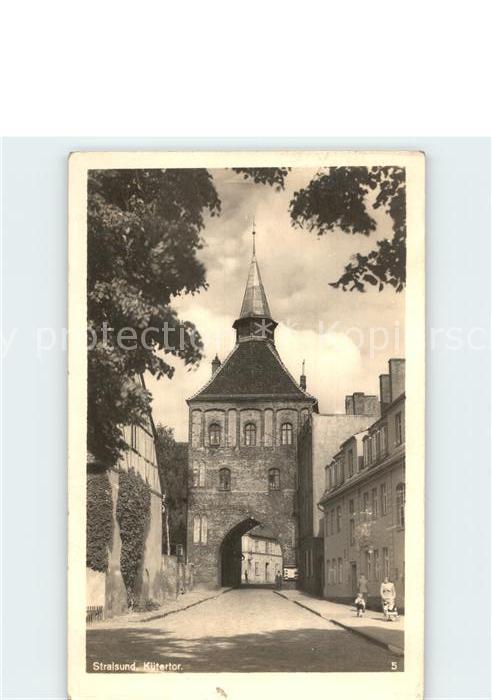 Stralsund Mecklenburg Vorpommern Kuetertor