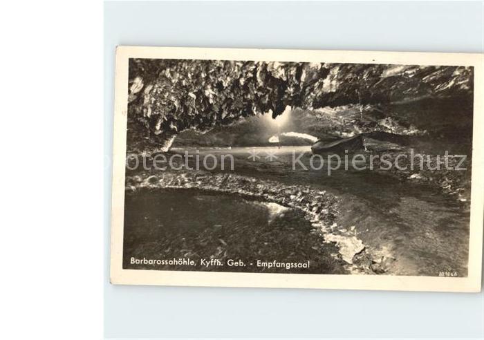 Kyffhaeuser Barbarossahoehle Empfangssaal