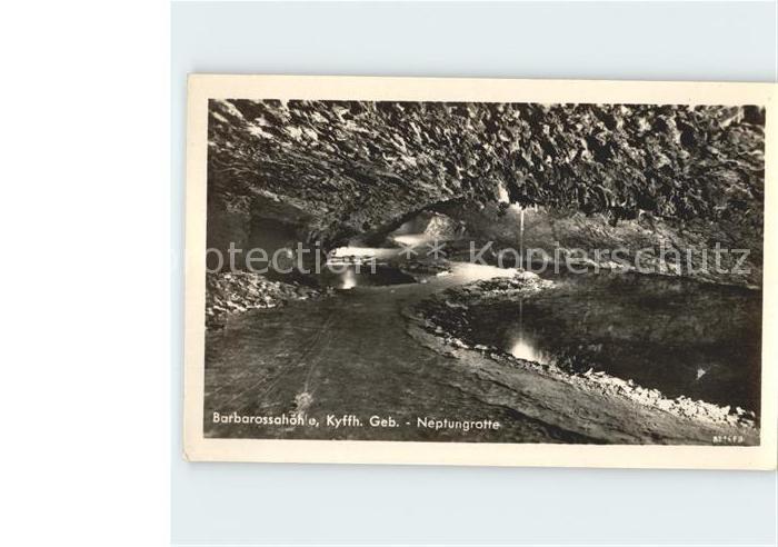 Kyffhaeuser Barbarossahoehle Neptungrotte