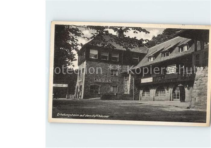 Bad Frankenhausen Erholungsheim auf dem Kyffhaeuser