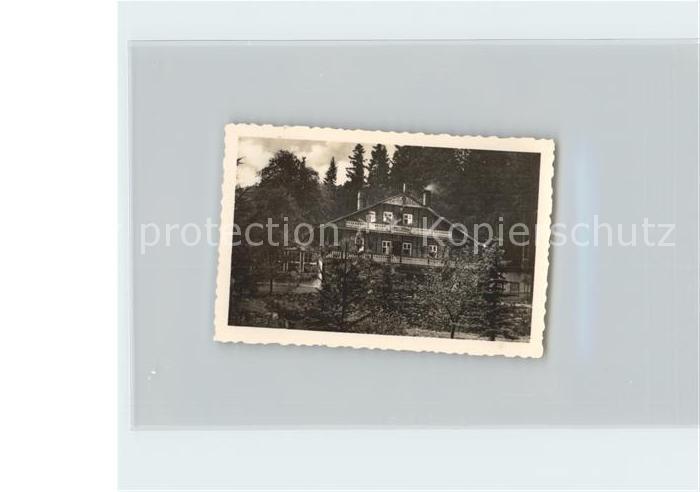 Tabarz Schweizerhaus im Lauchagrund