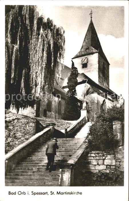 Bad Orb St Martinskirche Treppenaufgang