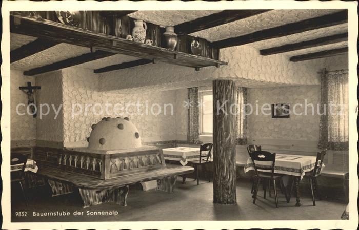 Sonthofen Oberallgaeu Pension Sonnenalp Bauernstube