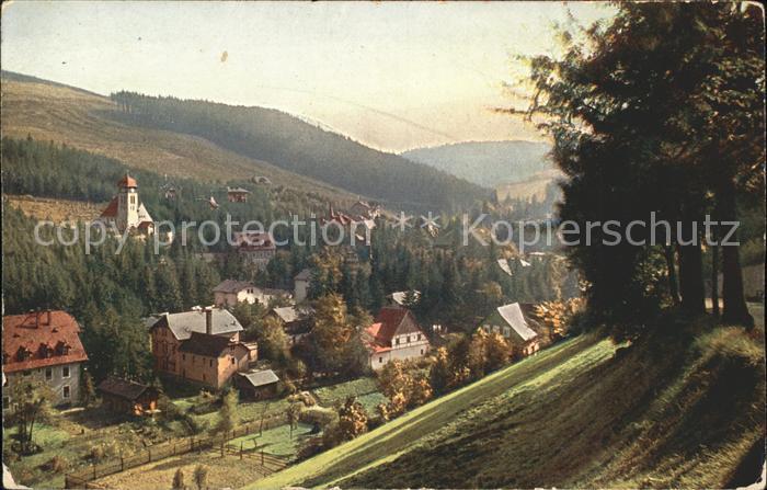 Kipsdorf Kipsdorftal mit Hoehenzuegen