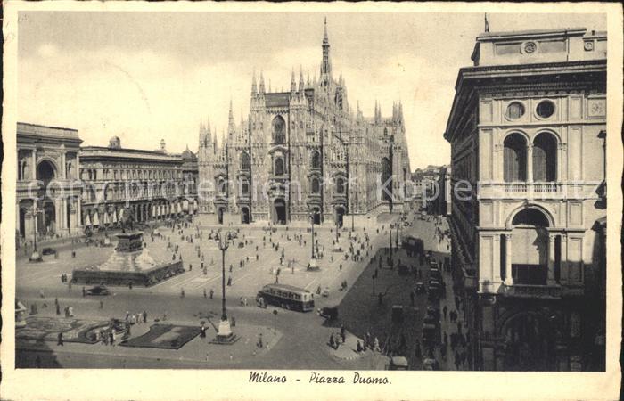 Milano Piazza Duomo