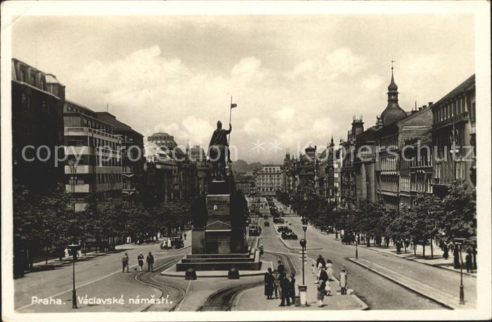 Praha Prahy Prague Vaclavske namesti