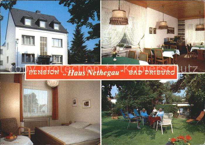 Bad Driburg Pension Haus Nethegau Gaststube Zimmer Garten
