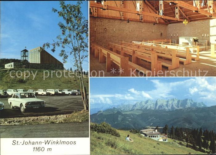 Reit Winkl St Johann Winklmoos Kath Kirche Inneres Panorama