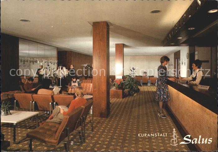 Bad Reichenhall Kuranstalt Salus Foyer